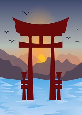 Great Art Shrine Japanese