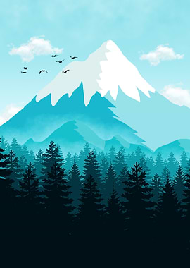 Flat Landscape Mount