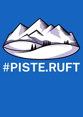 Snowboard piste ruft