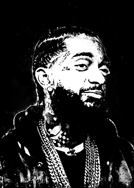 Nipsey Hussle BW