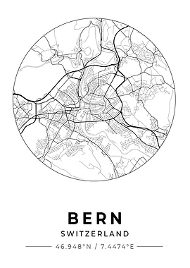Bern City Map