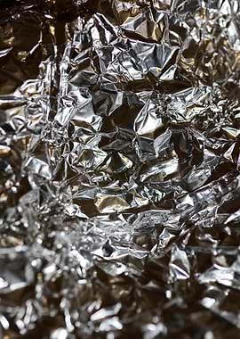 Alu folie abstract macro