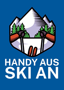 Ski Handy aus Ski an