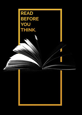 Read Before You Think