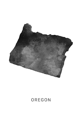 Oregon state map