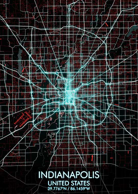 Indianapolis City Map