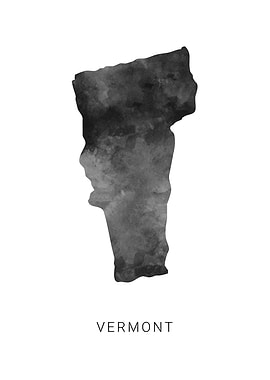 Vermont state map