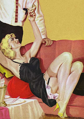 Evening date pulp cover