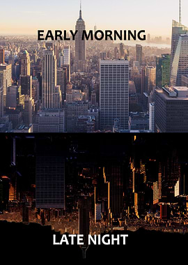 Early morning Late night