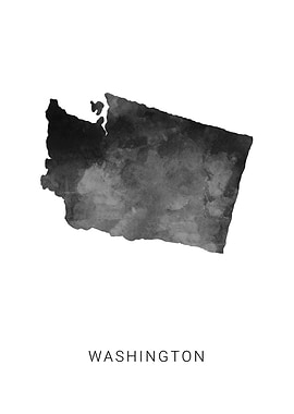 Washington state map