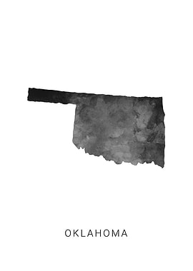 Oklahoma state map