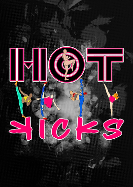 Hot Kicks Girls Kicking