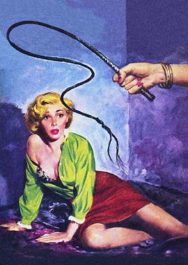 Kinky lover pulp cover art