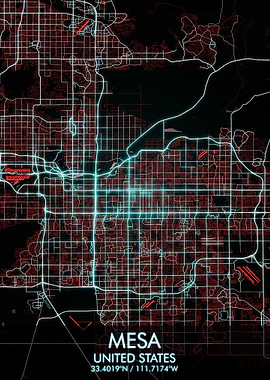 MESA City Map