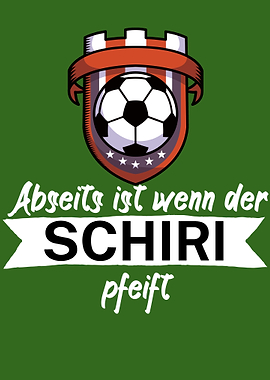 Schiri pfeifen Abseits