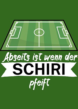 Schiri pfeifen Abseits
