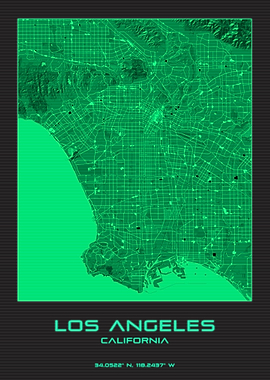 Los Angeles City Map