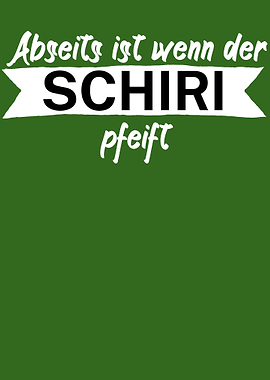 Schiri pfeifen Abseits