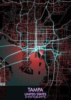 TAMPA City Map