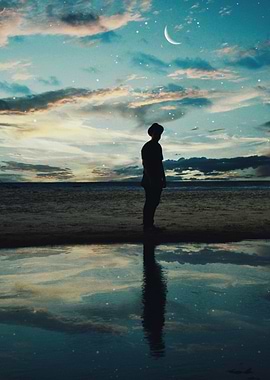 Silhouette of Man
