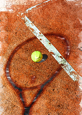 Tennis Ball And Racket