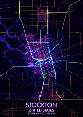 STOCKTON City Map