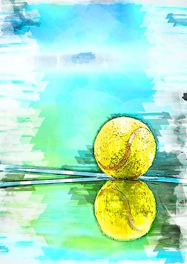 Tennis Ball Reflection