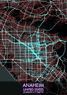 ANAHEIM City Map