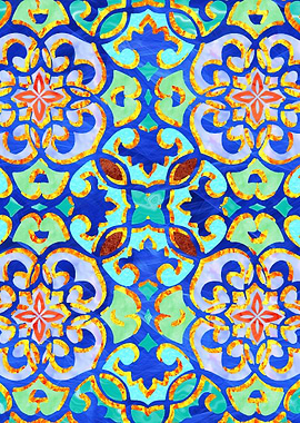 Moroccan Mandala Tile 05