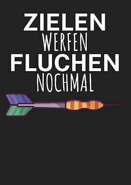Zielen werfen fluchen