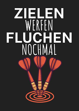 Zielen werfen fluchen