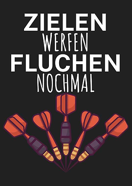 Zielen werfen fluchen