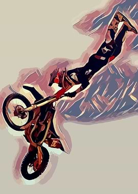 Motoctross Freestyle Jump