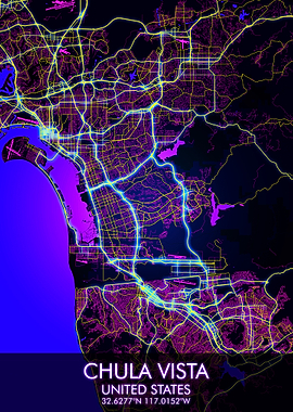 CHULA VISTA City Map
