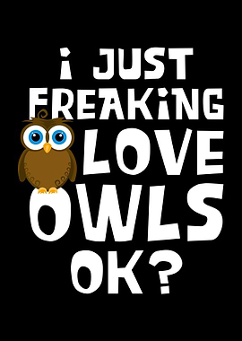 I LOVE OWLS