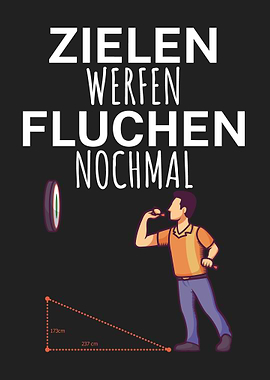 Zielen werfen fluchen
