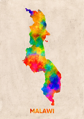 malawi map
