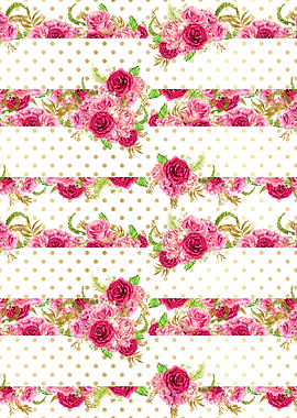 Pink Roses Pattern 03