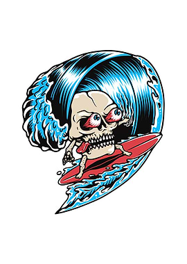 Skull Surfing
