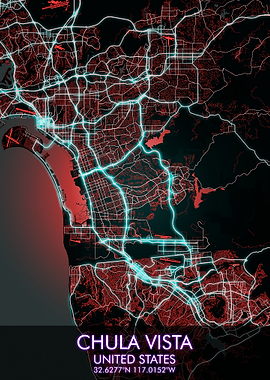 CHULA VISTA City Map