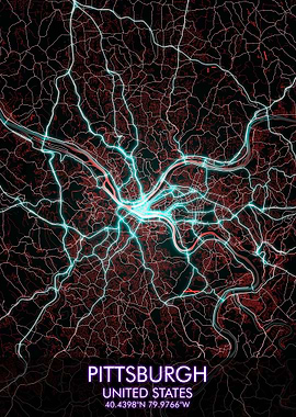 PITTSBURGH City Map