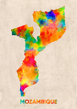mozambique map