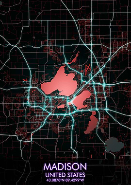 MADISON City Map