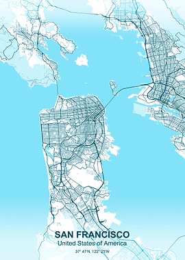 san francisco pastel city