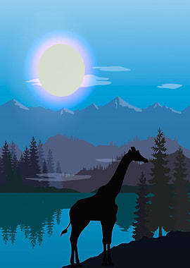 Mountain Girafete Flat