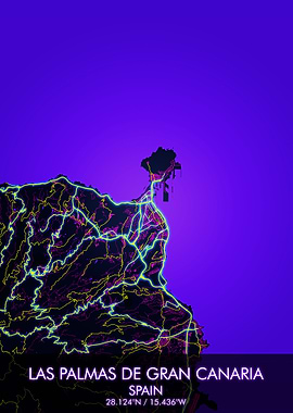 Las Palmas City Map