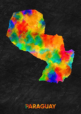 paraguay map