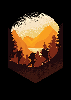 Hiking Climbing Nature