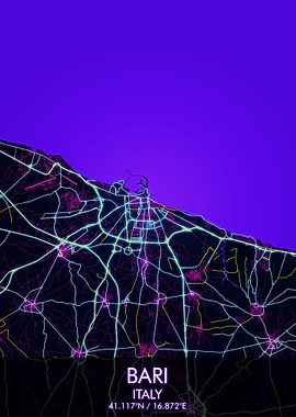 Bari City Map