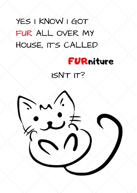 Cute Cat Illustration